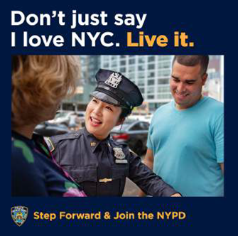 NYPD Recruitment Facebook link image