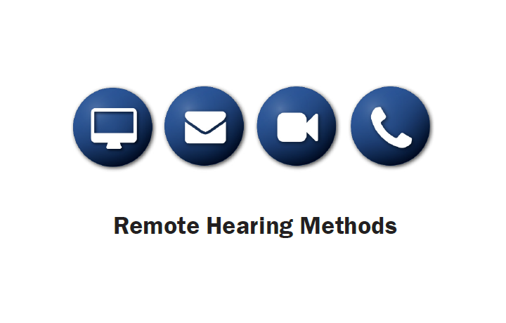 Remote Hearing Methods
                                           