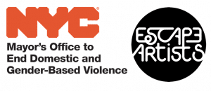 NYC Mayor's Offive to End Domestic and and Gender-Based Violence | Escape Artists logo