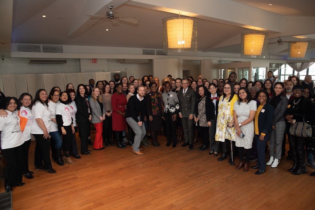 Large group photo of the Advocates Luncheon