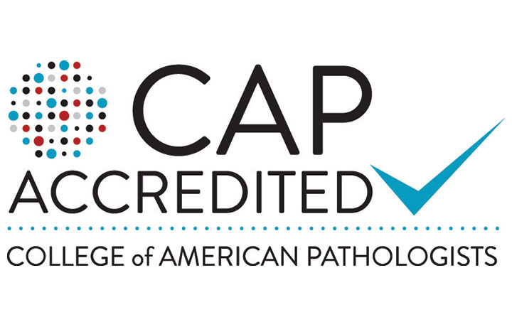 CAP Accredited - College of American Pathologists
                                           