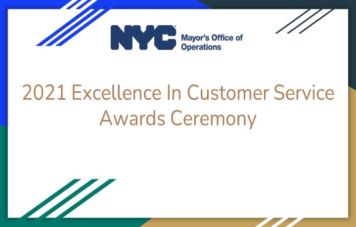 2021 Excellence In Customer Service Awards
                                           