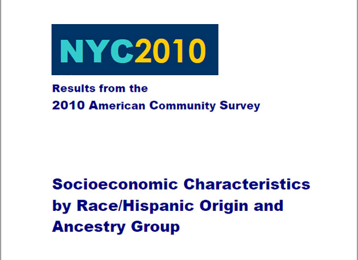 Results from the 2010 American Community Survey