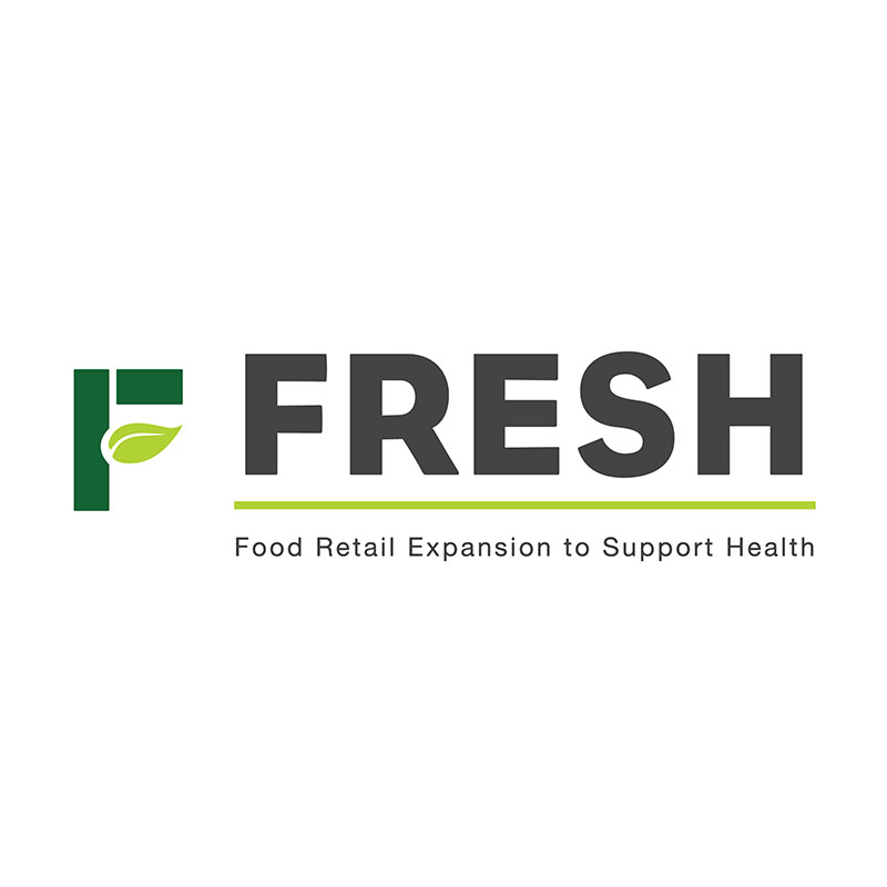 Logo that reads “FRESH”