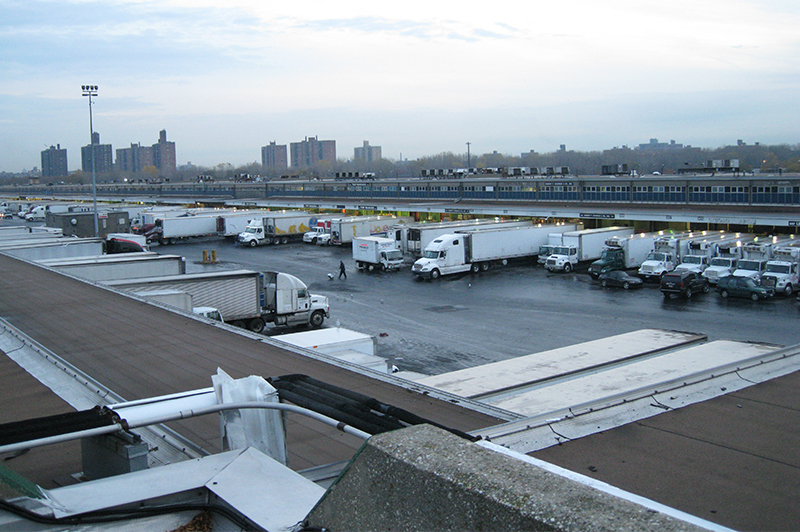 View of the Produce Market at Hunts Point