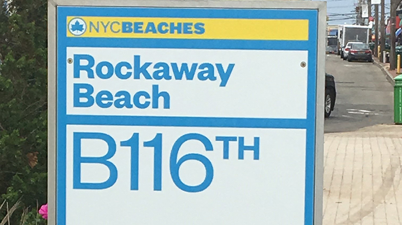 Rockaway Beach B116th Bus Stop
                                           
