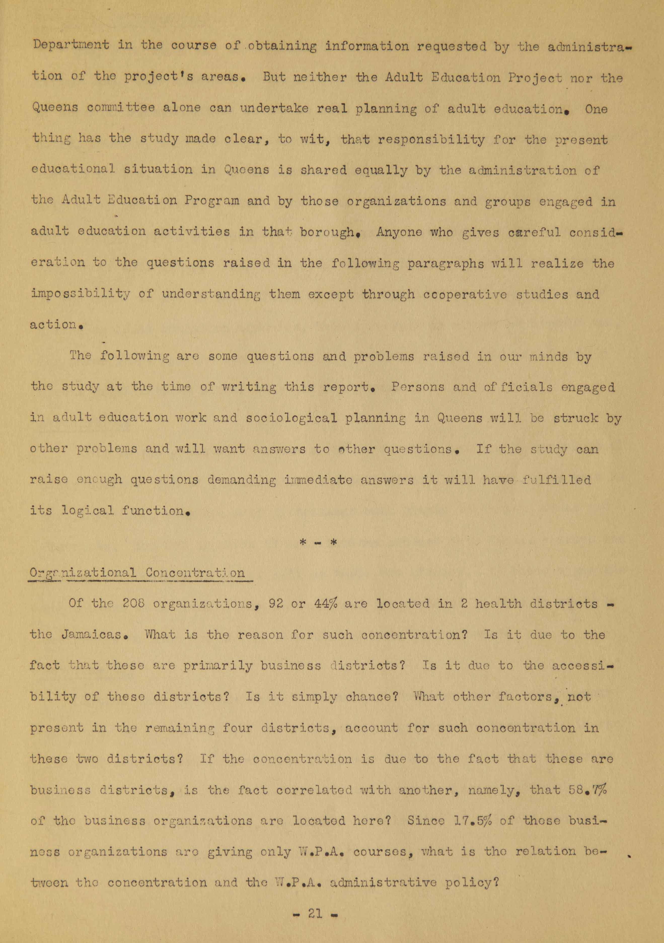 Another image of a page outlining conclusion of the study