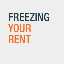 Freezing your rent