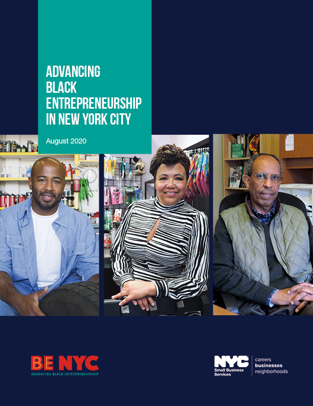 Cover image for Advancing Black Entrepreneurship in NYC report