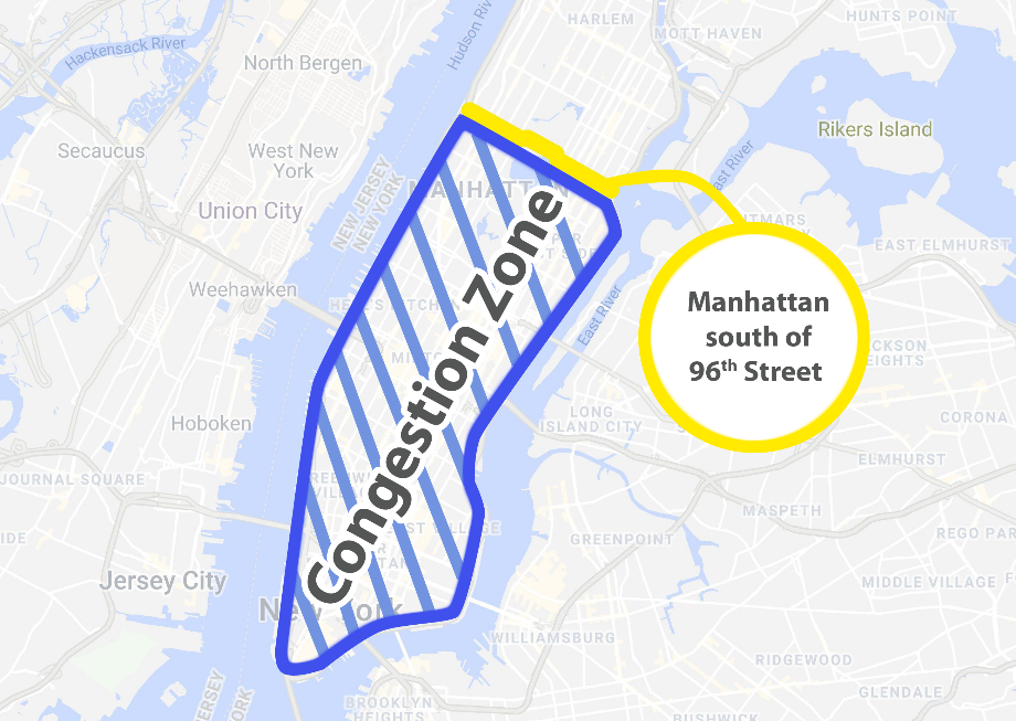 Congestion Surcharge Map