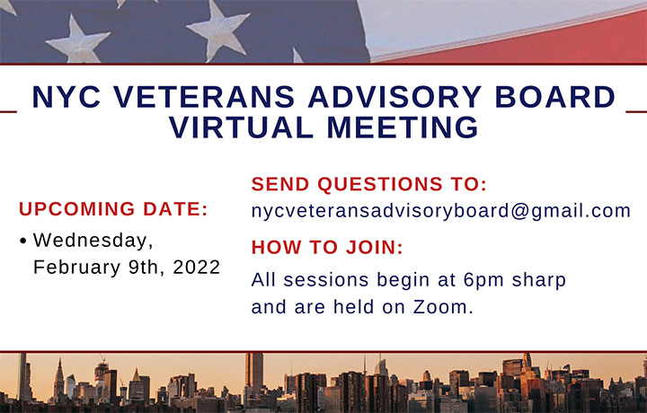 Veterans Advisory Board Virtual Meeting February 9, 2022
                                           