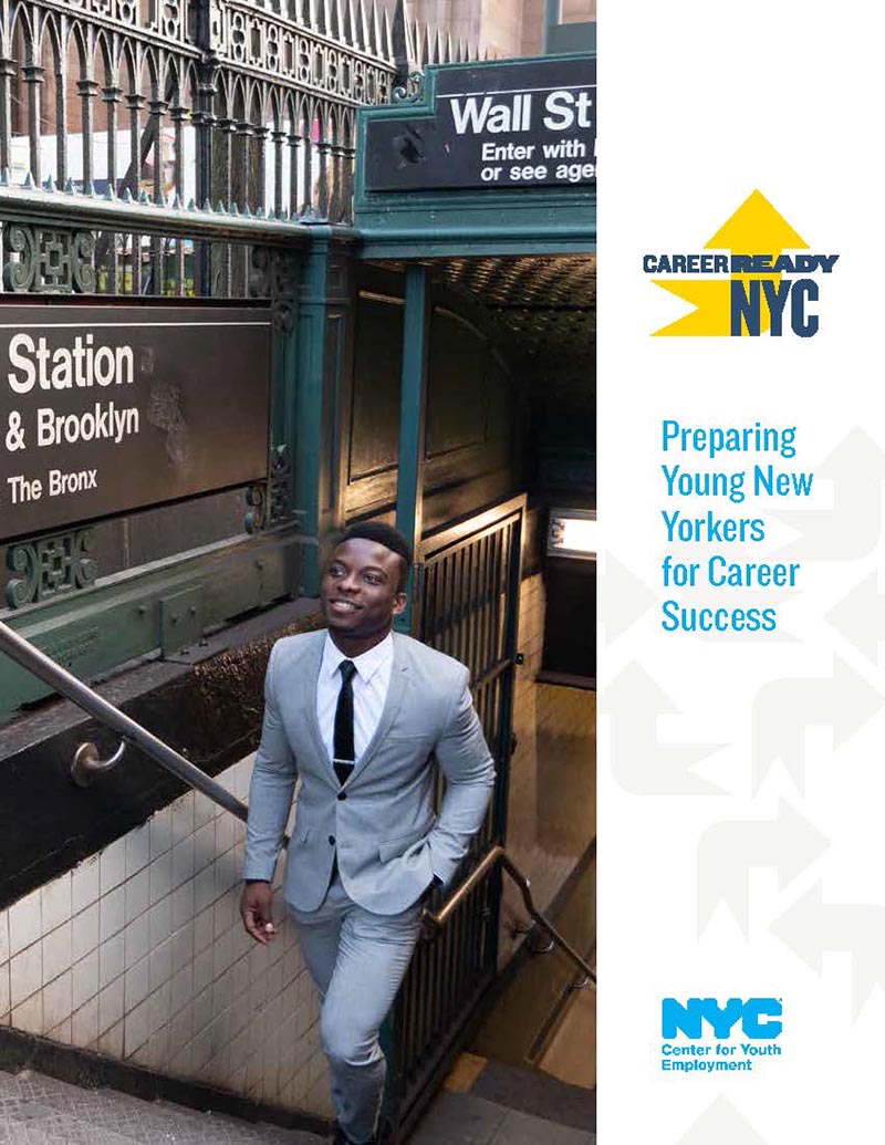 the cover of the CareerReady NYC report