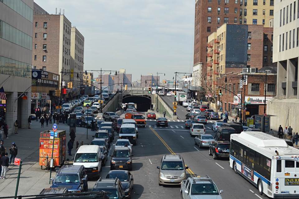 Photo of Existing: 161st Street at Sheridan Ave