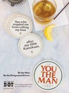 you the man campaign coasters