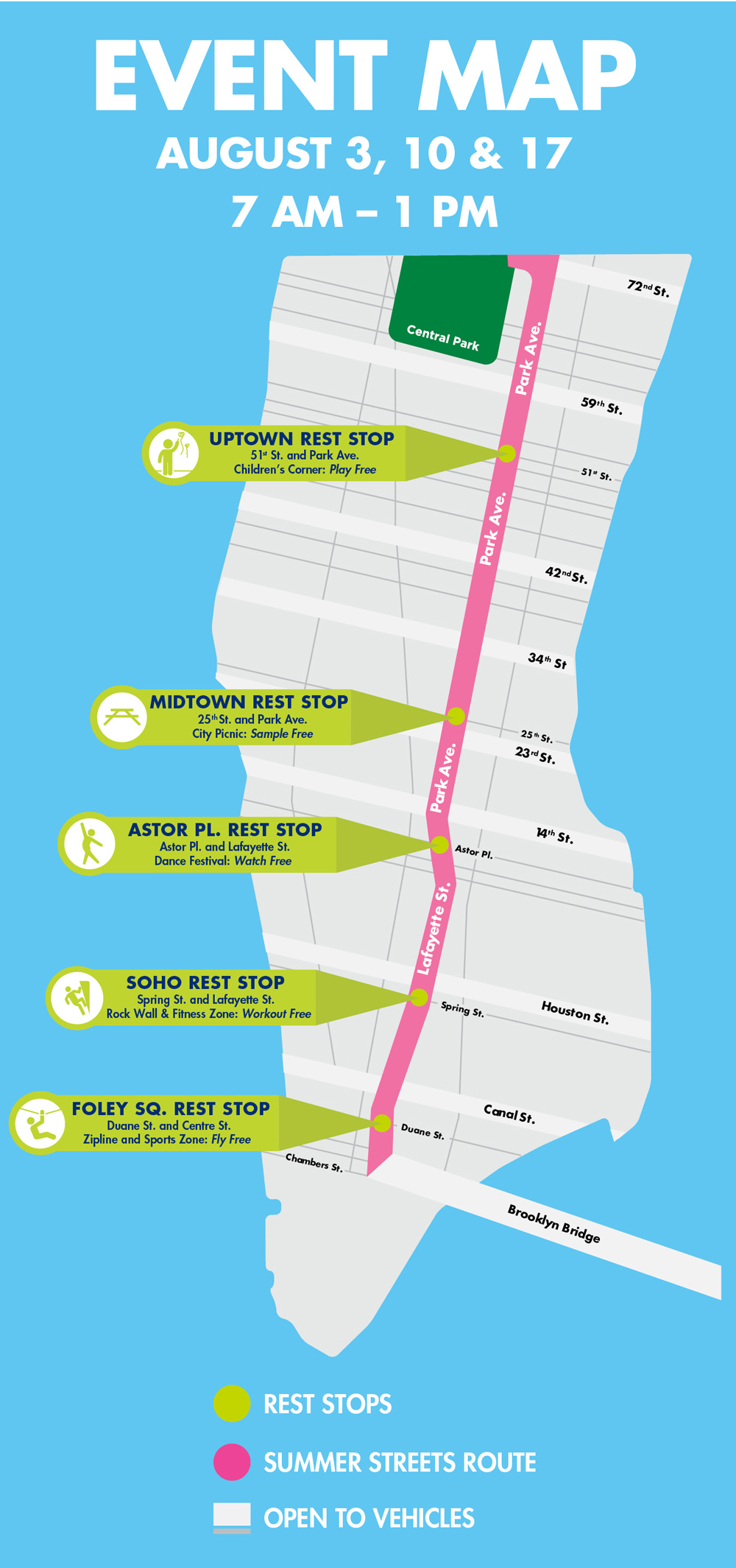 Summer Streets Map